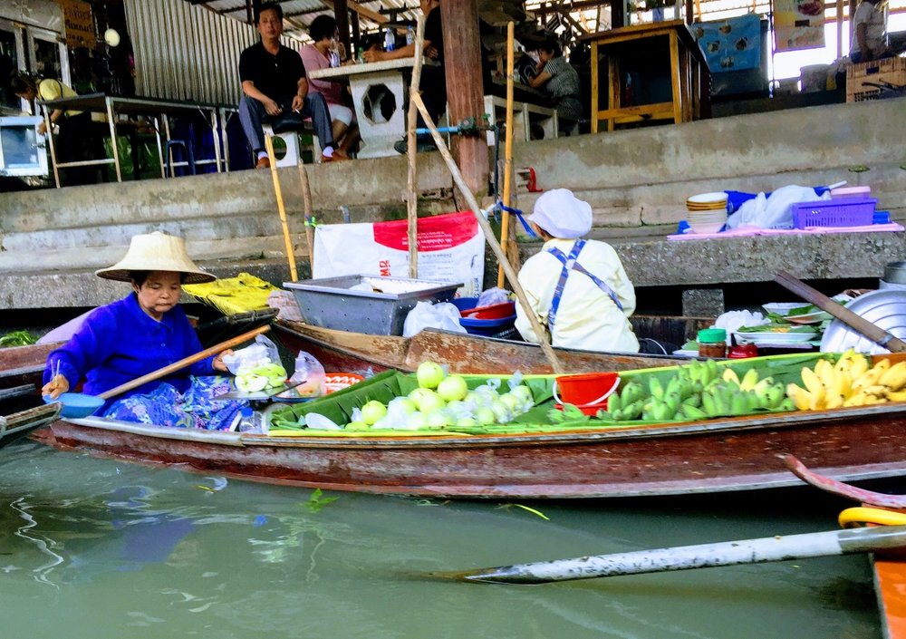 Bangkok, Thailand Floating Market Fruit