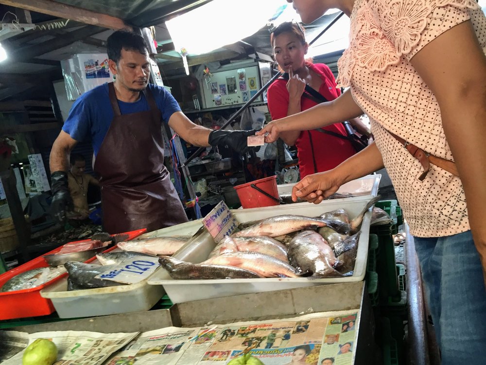 Bangkok, Thailand Railroad Market