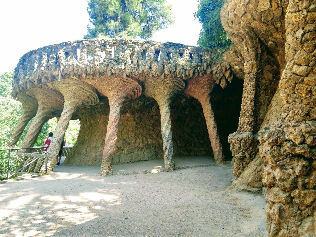 Park Guell Laundry Portico