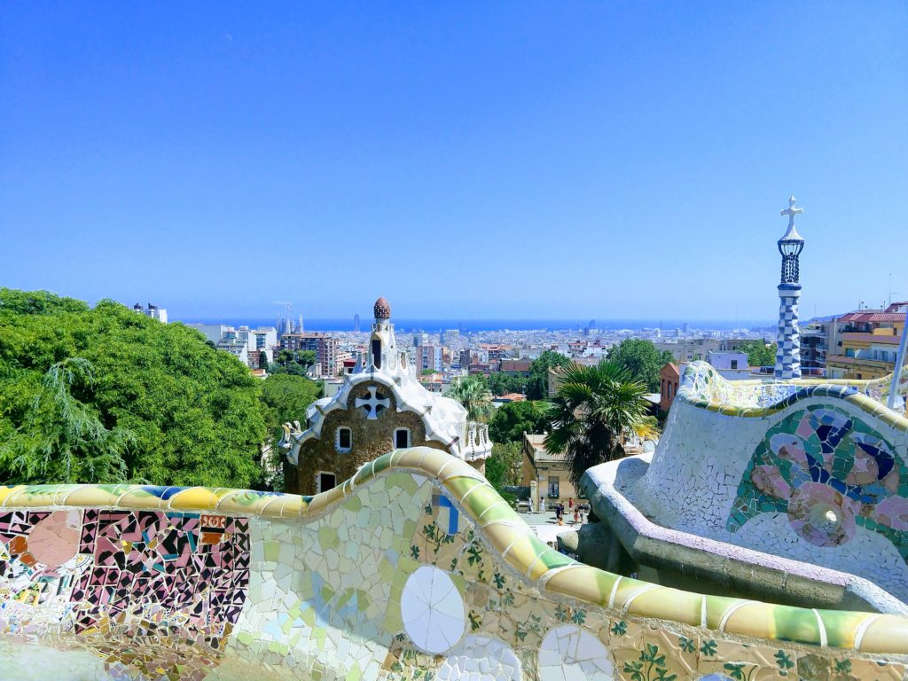 Park Parc Guell view