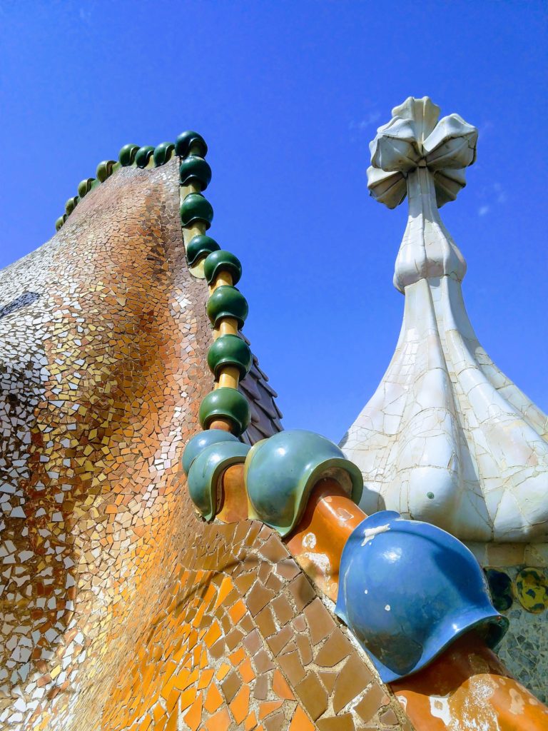 Casa Batllo dragon roof