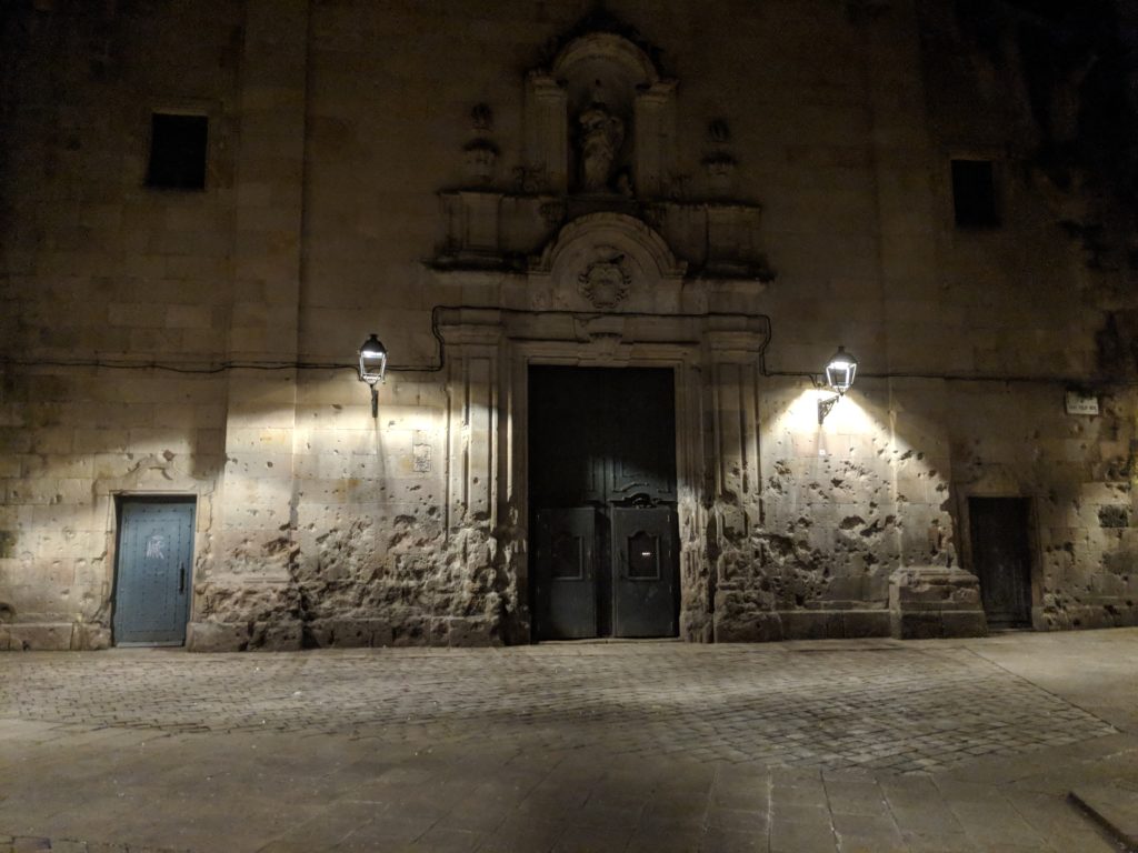 San Felipe Neri exterior Barcelona