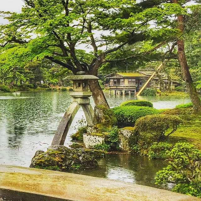 Kanazawa Kenrokuen Kotojitoro Lantern