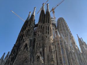 Sagrada Familia construction 